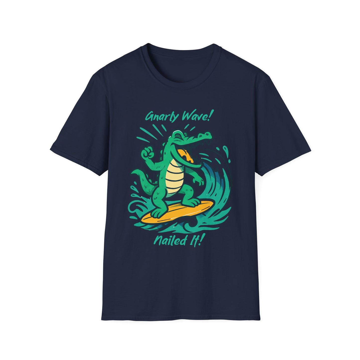Surfing Crocodile T-Shirt