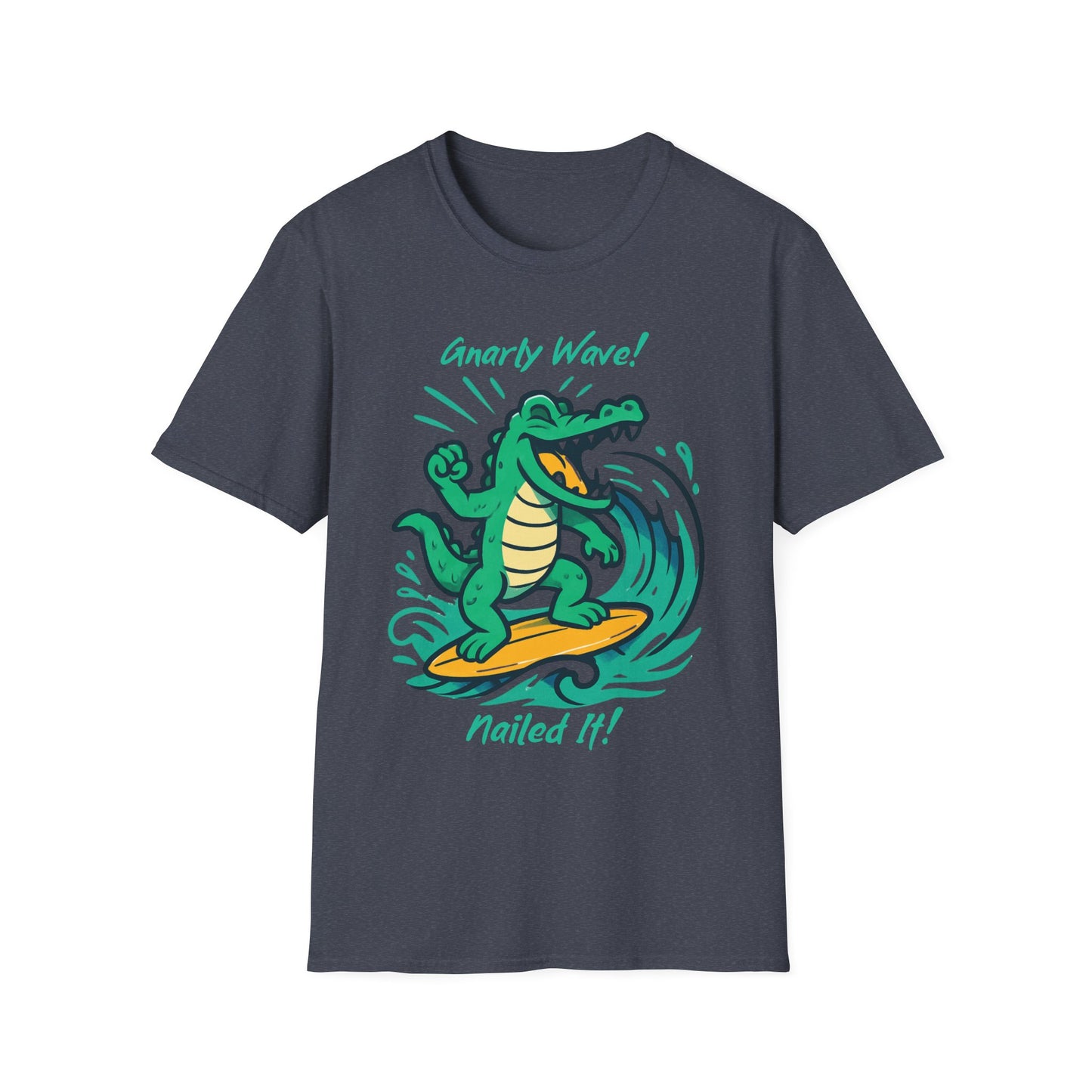 Surfing Crocodile T-Shirt