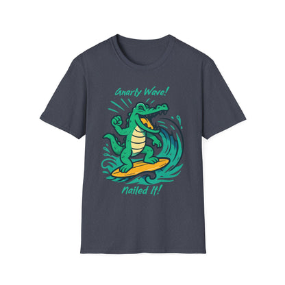 Surfing Crocodile T-Shirt