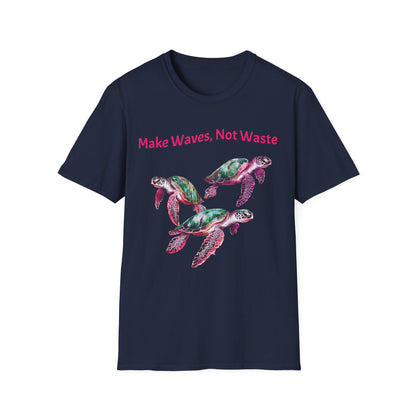 Make Waves Not Waste T- Shirt