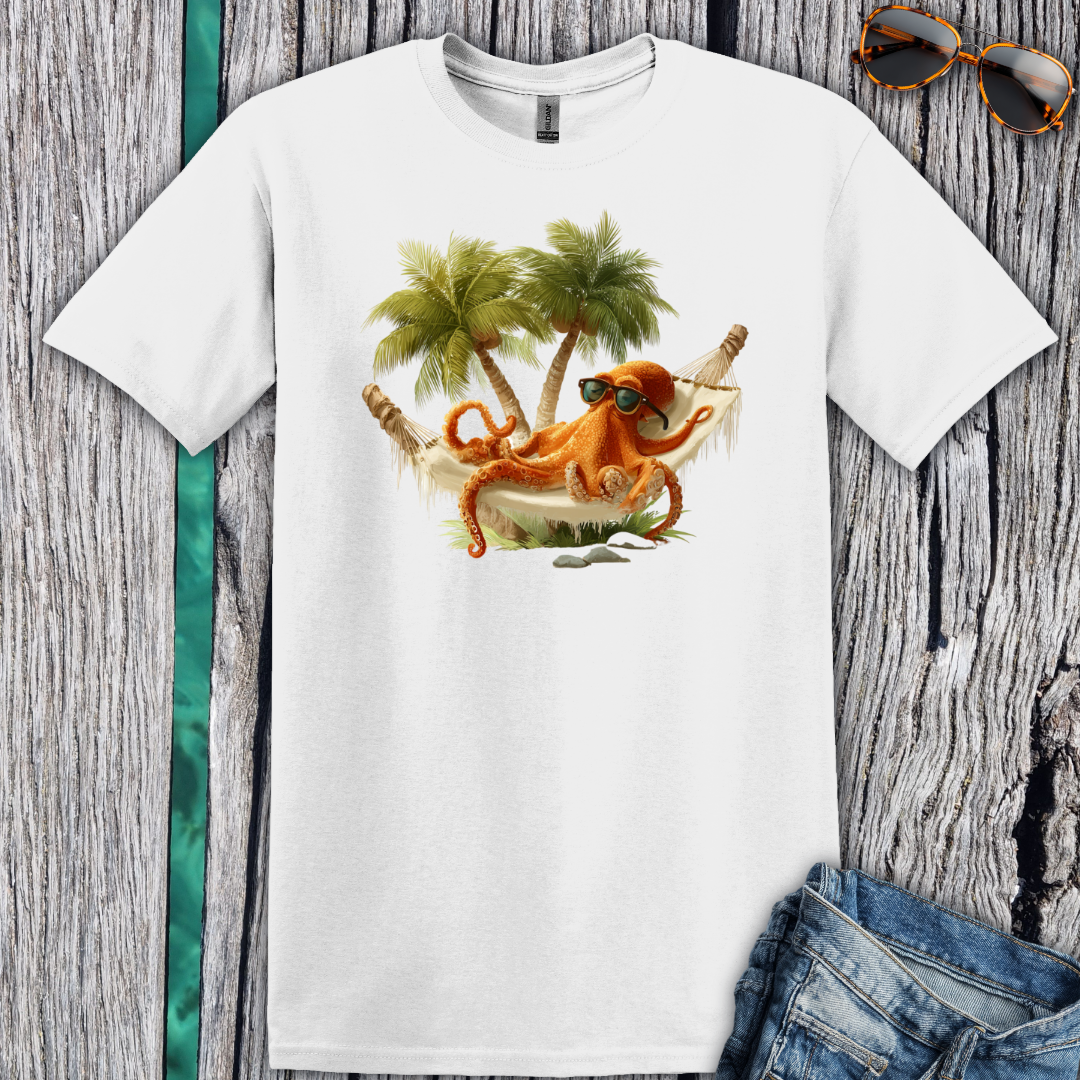 Lazing Octopus T-Shirt