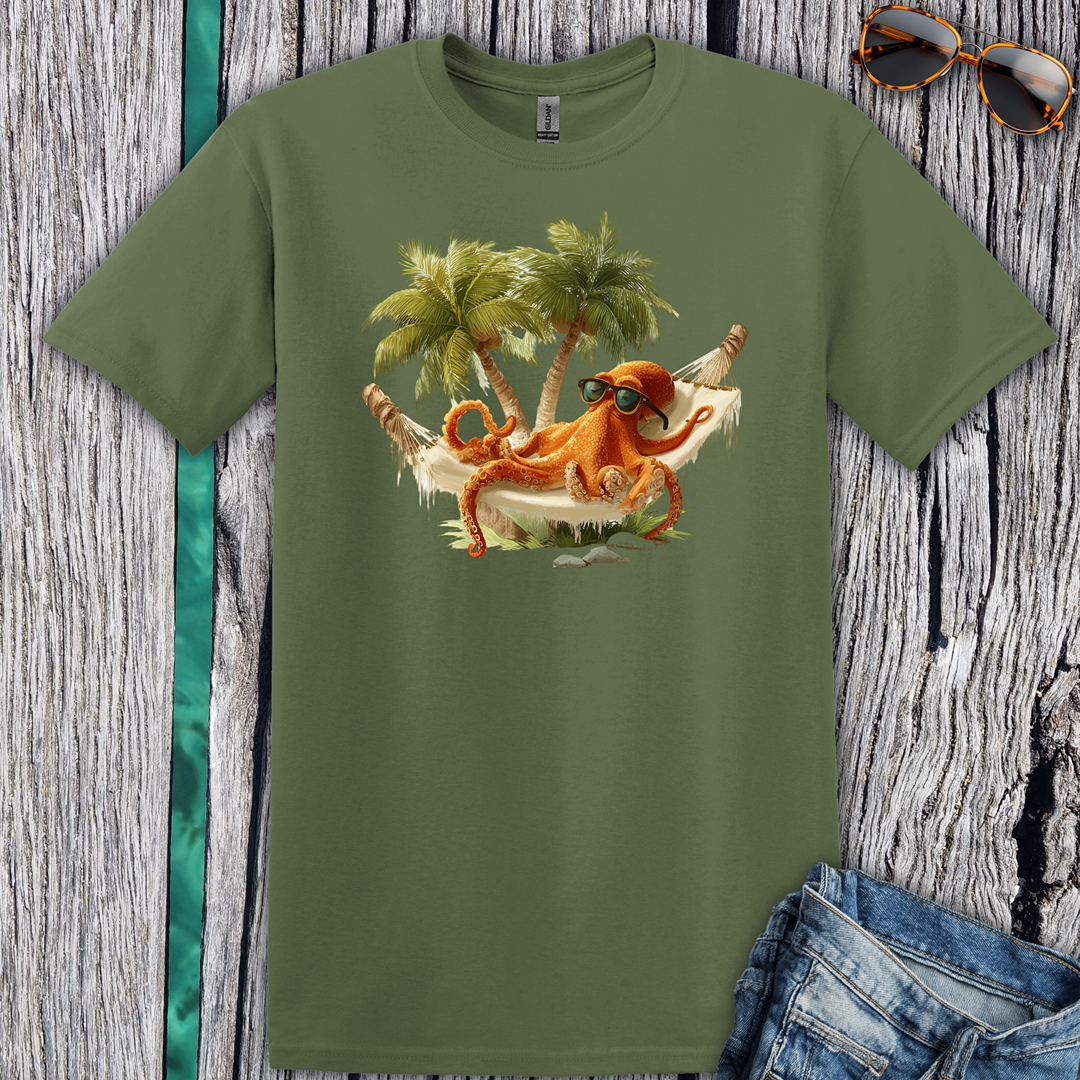 Lazing Octopus T-Shirt