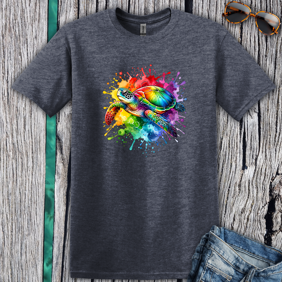 Vibrant Sea Turtle T-Shirt