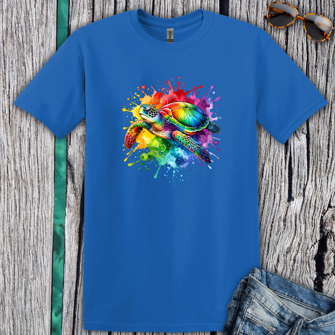 Vibrant Sea Turtle T-Shirt