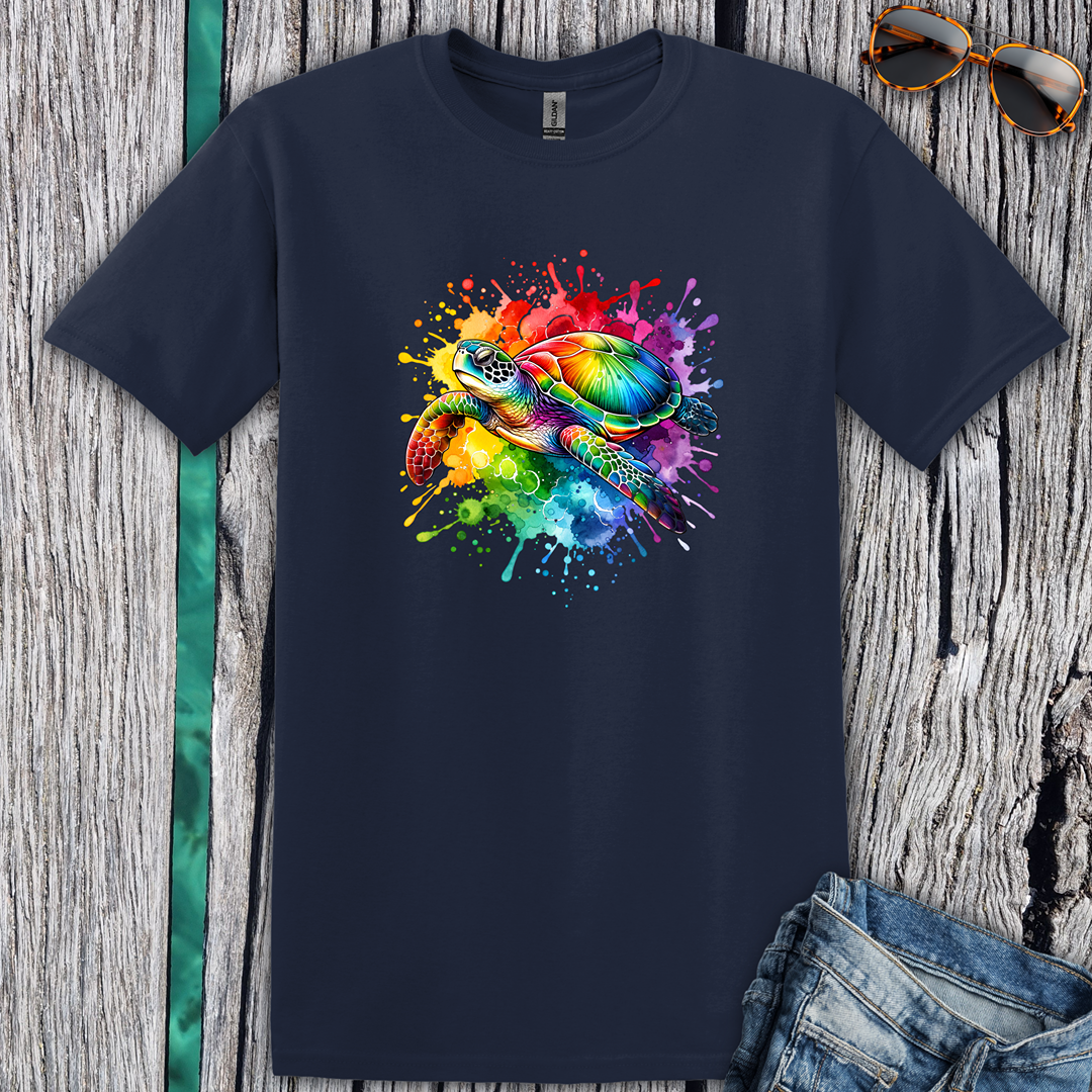 Vibrant Sea Turtle T-Shirt