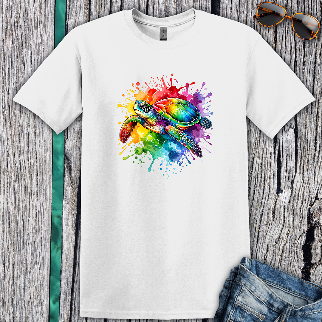 Vibrant Sea Turtle T-Shirt