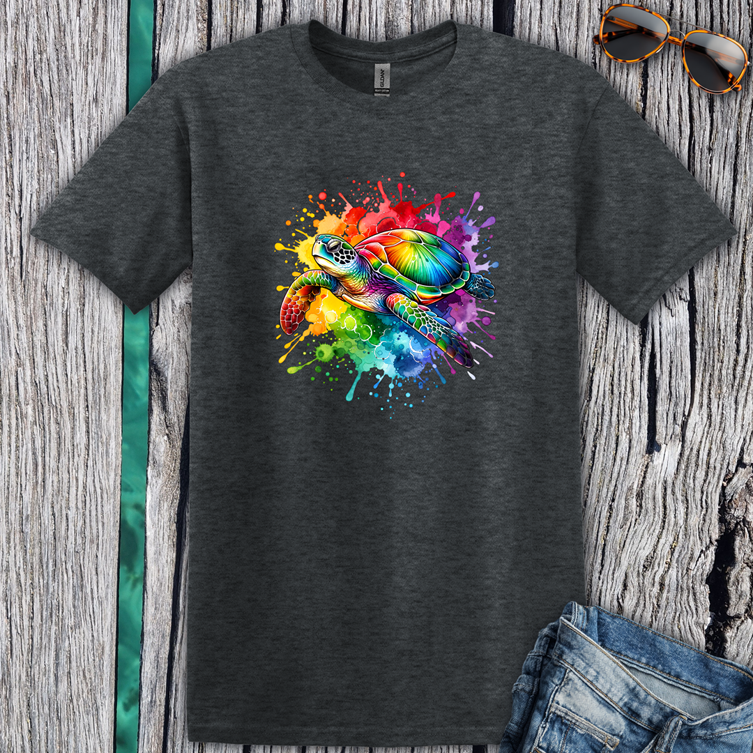 Vibrant Sea Turtle T-Shirt