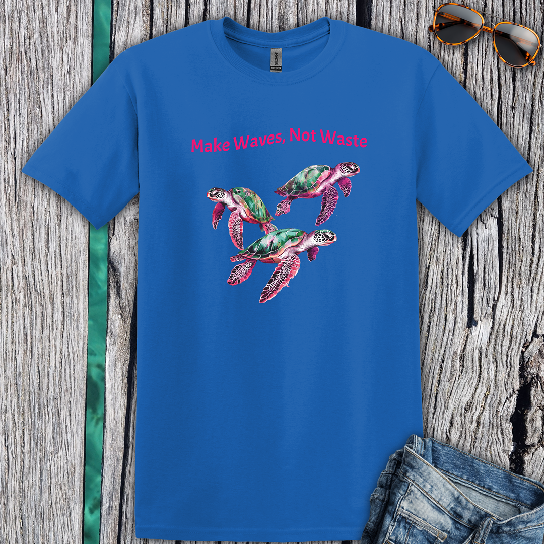 Make Waves Not Waste T- Shirt