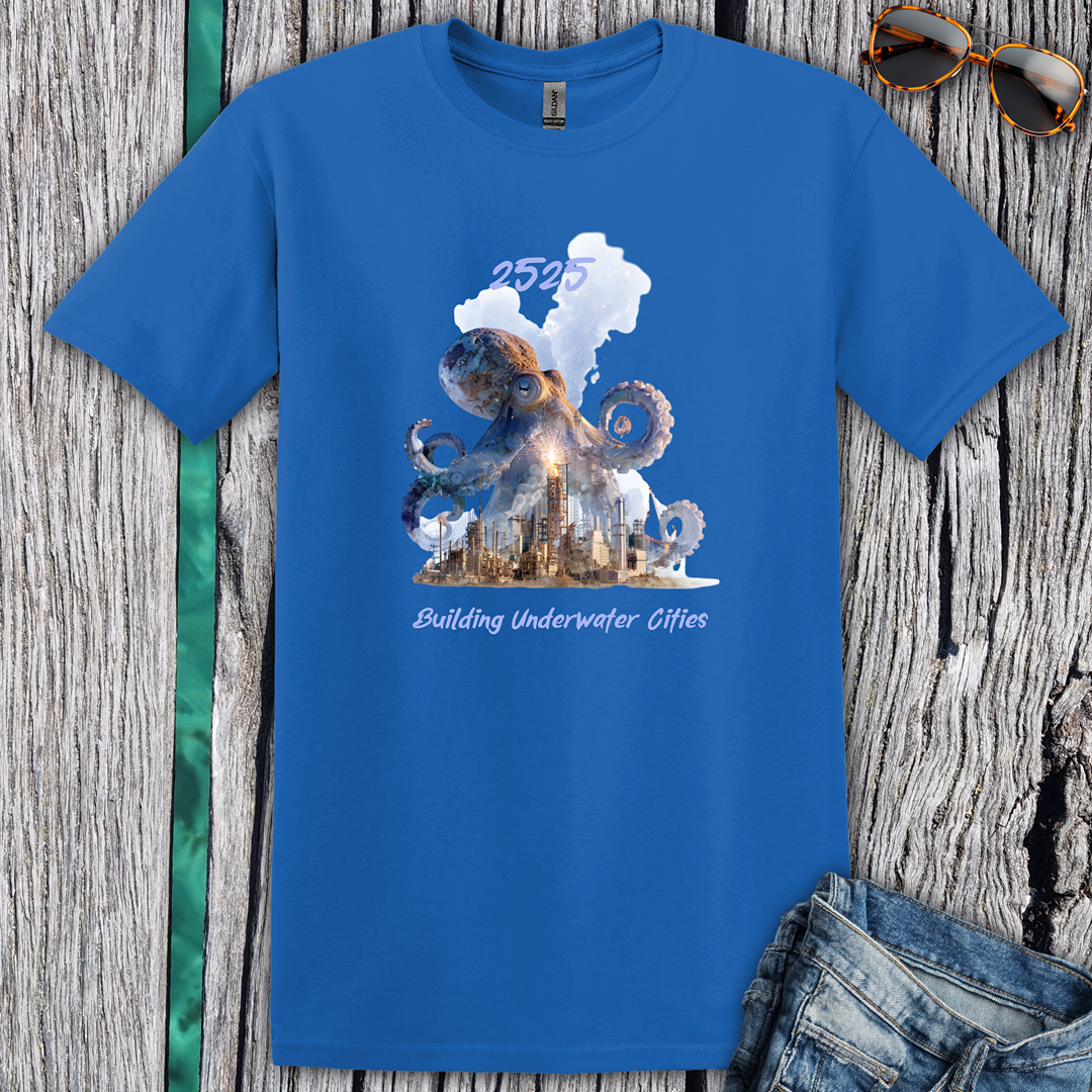 Underwater Cities Octopus T-Shirt