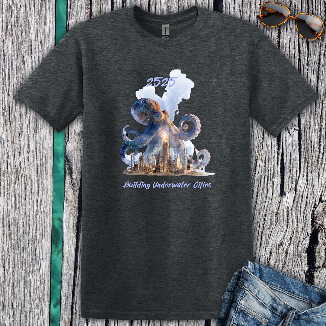 Underwater Cities Octopus T-Shirt