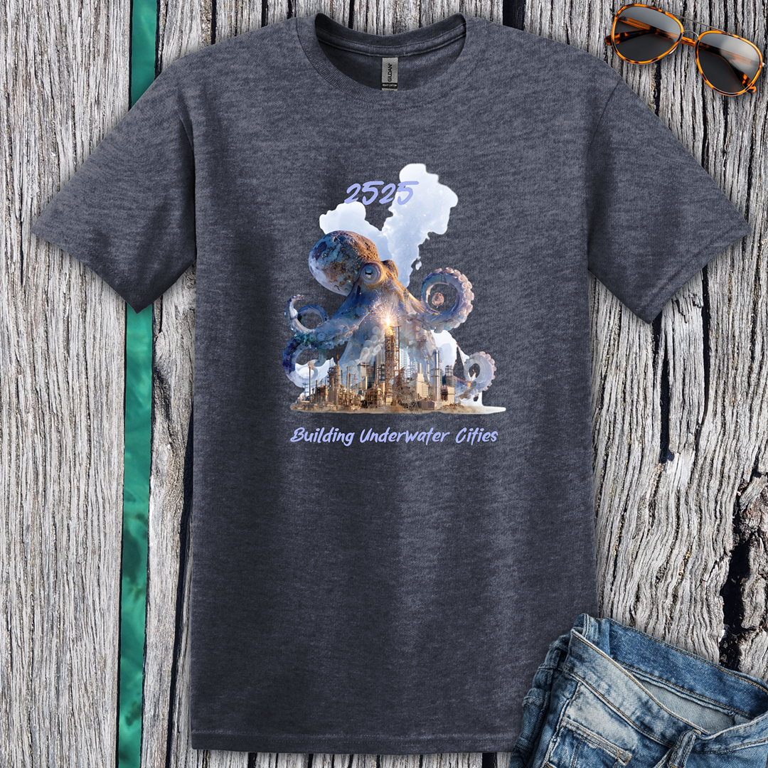 Underwater Cities Octopus T-Shirt