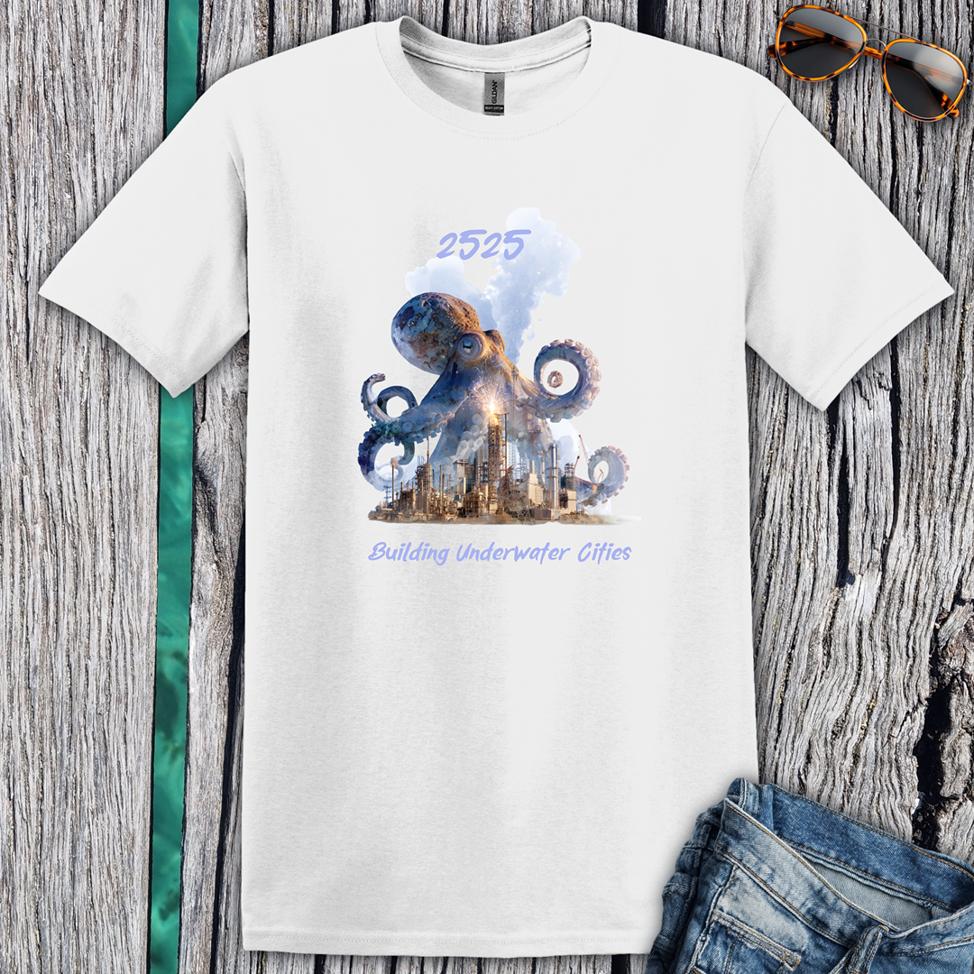 Underwater Cities Octopus T-Shirt