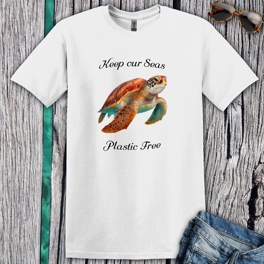 Keep Our Seas Plastic Free T-shirt