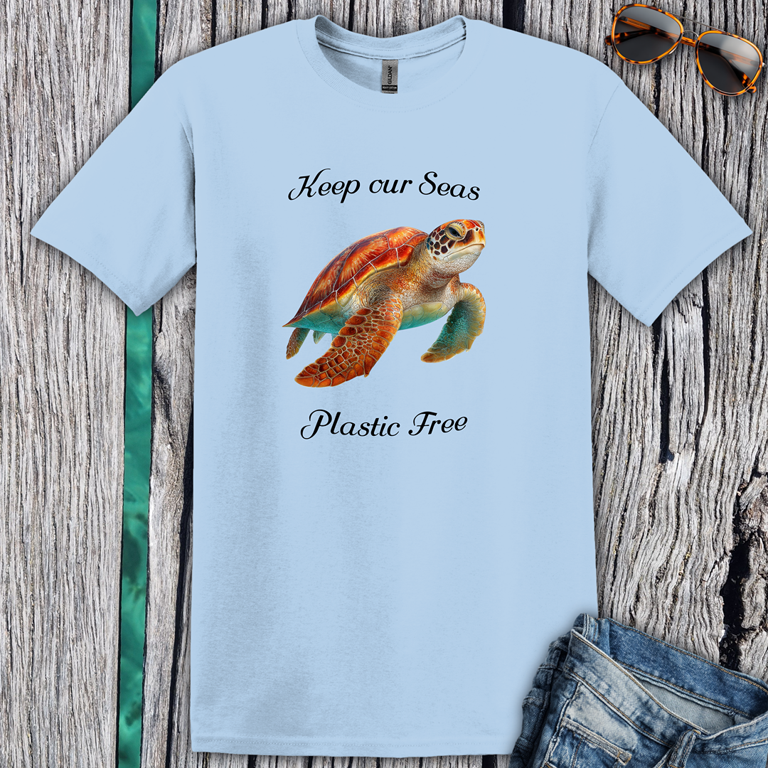 Keep Our Seas Plastic Free T-shirt