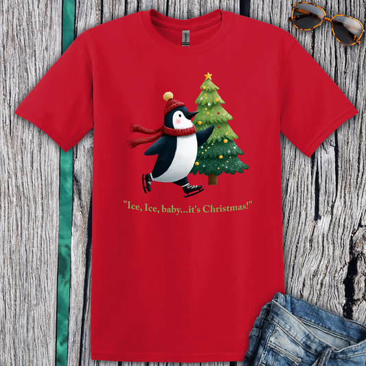 Christmas Penguin T-Shirt,