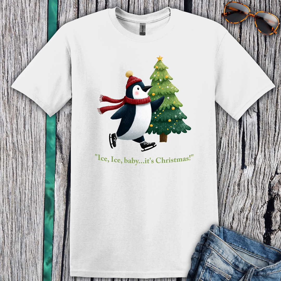 Christmas Penguin T-Shirt,