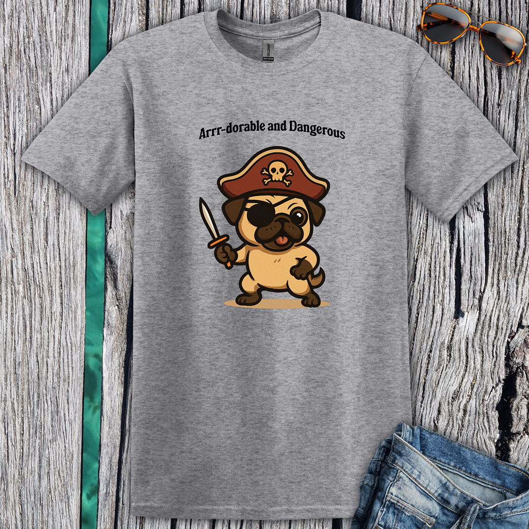 Pirate Pug T-Shirt