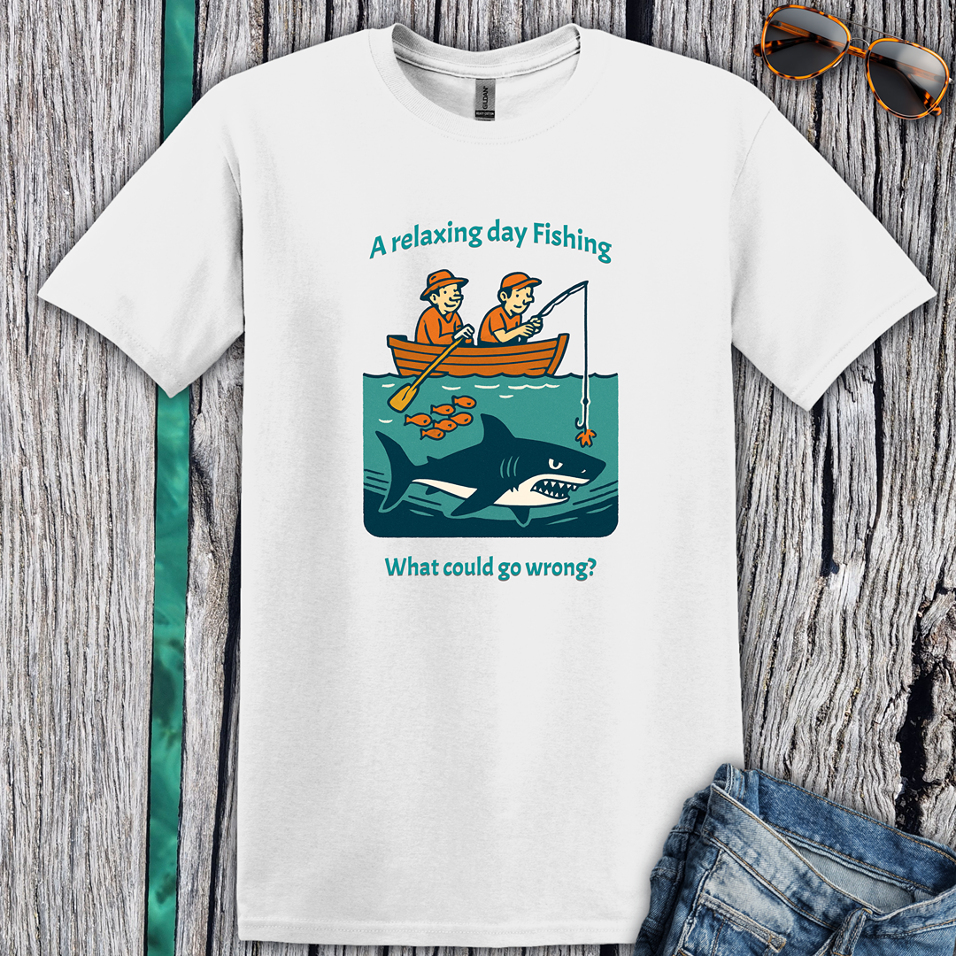 A Relaxing Day Fishing T-shirt