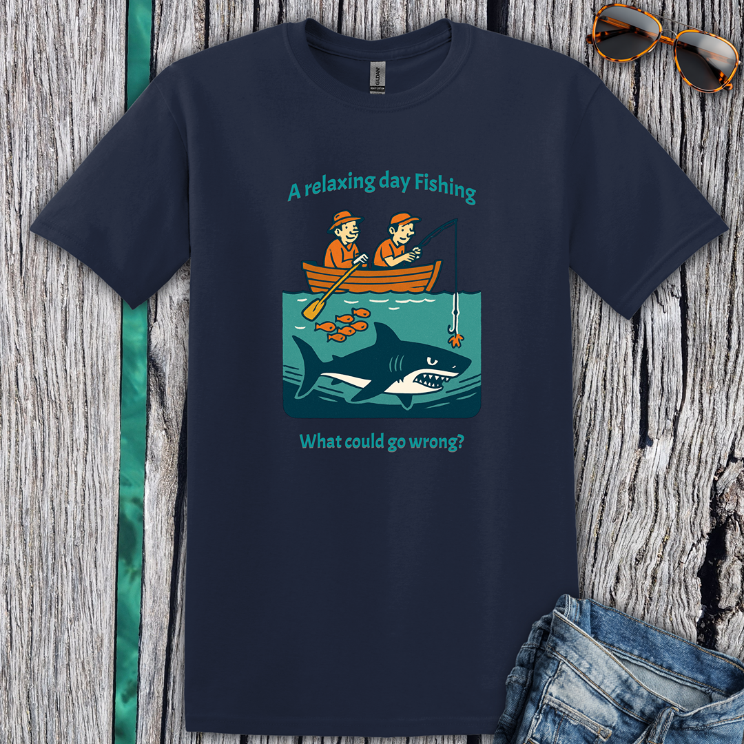A Relaxing Day Fishing T-shirt