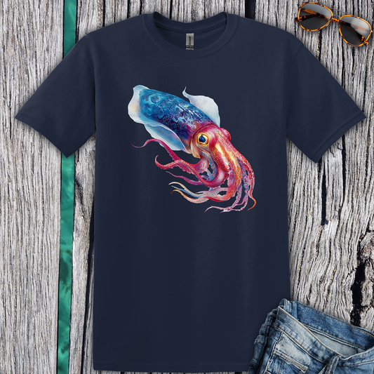 Vibrant Squid T-Shirt
