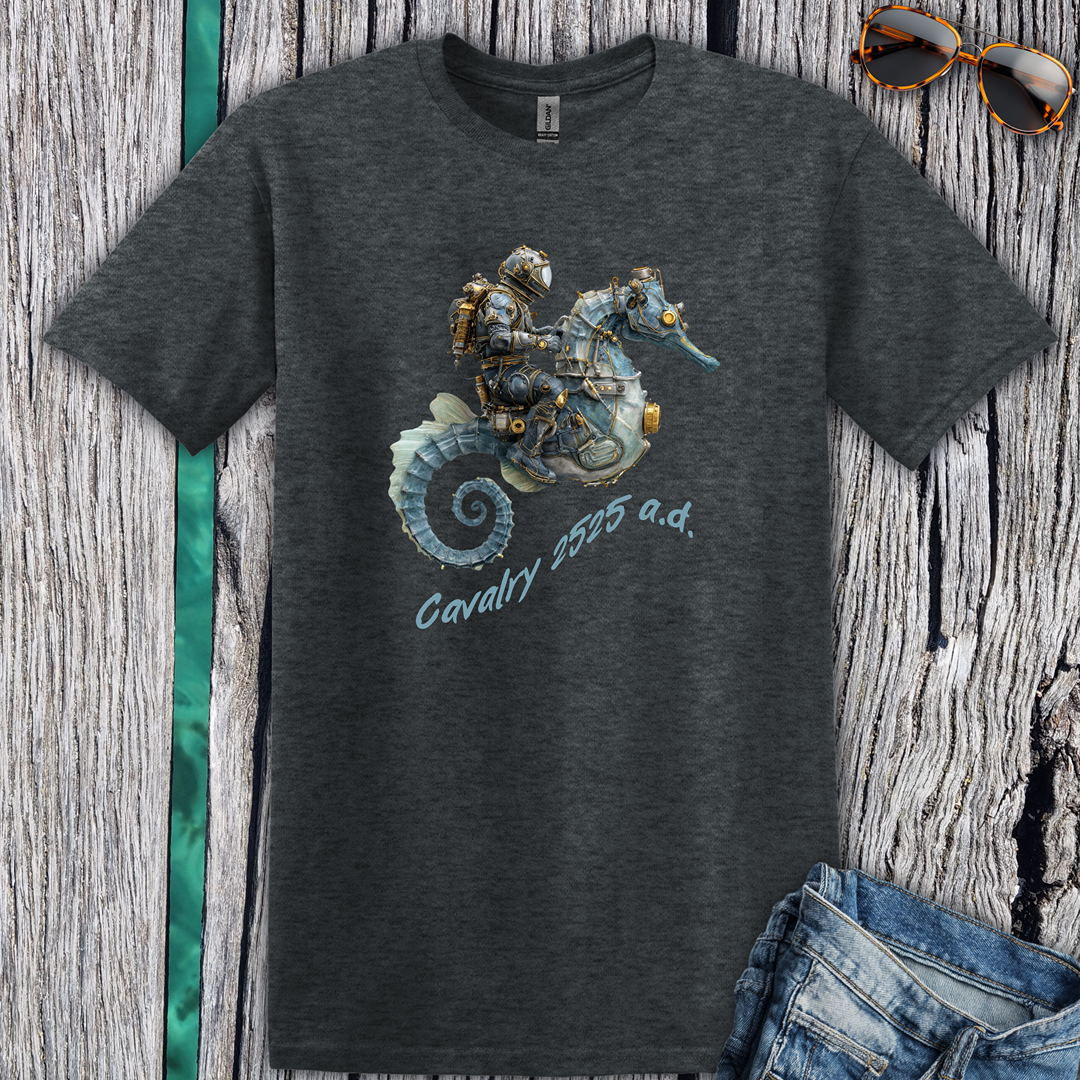 Steampunk Seahorse Cavalry T-Shirt