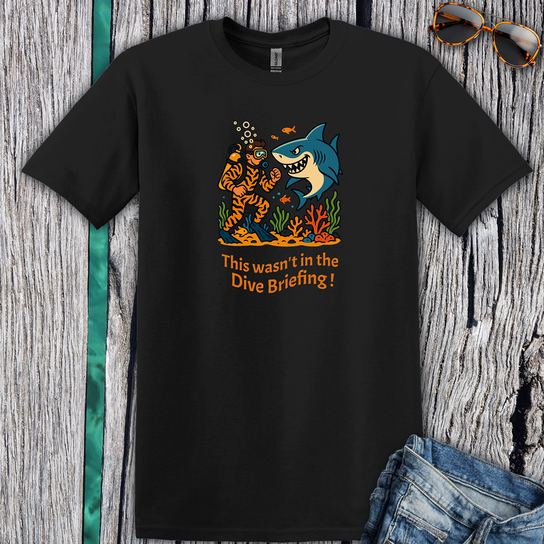 Funny Dive Brief T-shirt