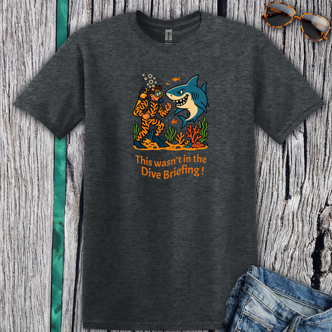 Funny Dive Brief T-shirt