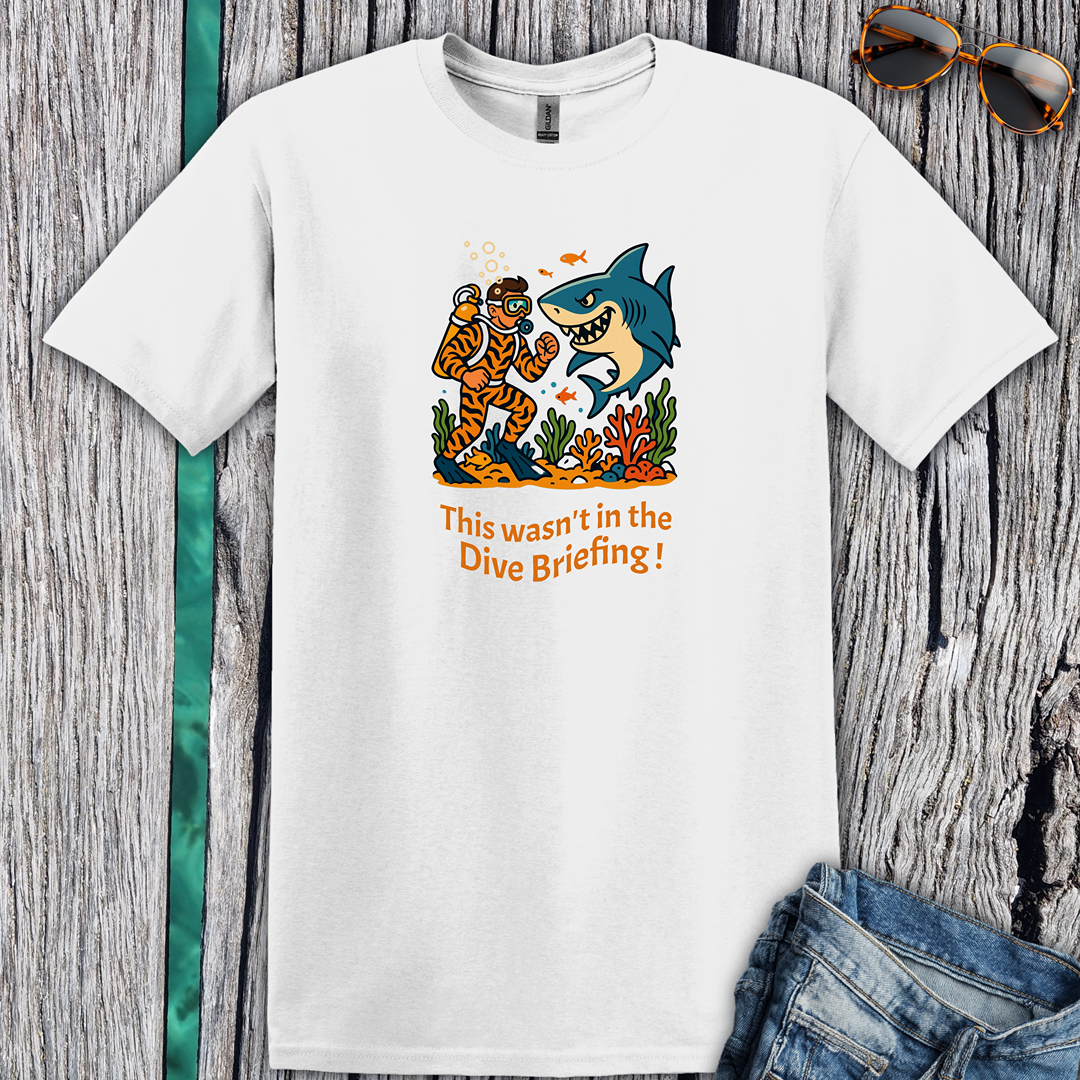 Funny Dive Brief T-shirt