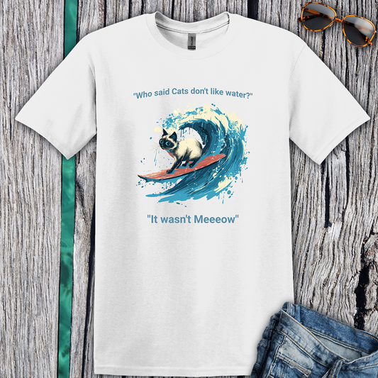 Surfing Cat T-Shirt