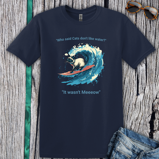Surfing Cat T-Shirt