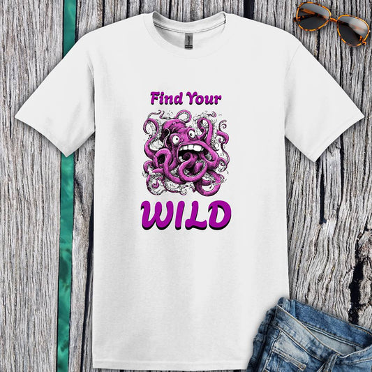 Wild Octopus Unisex T-Shirt