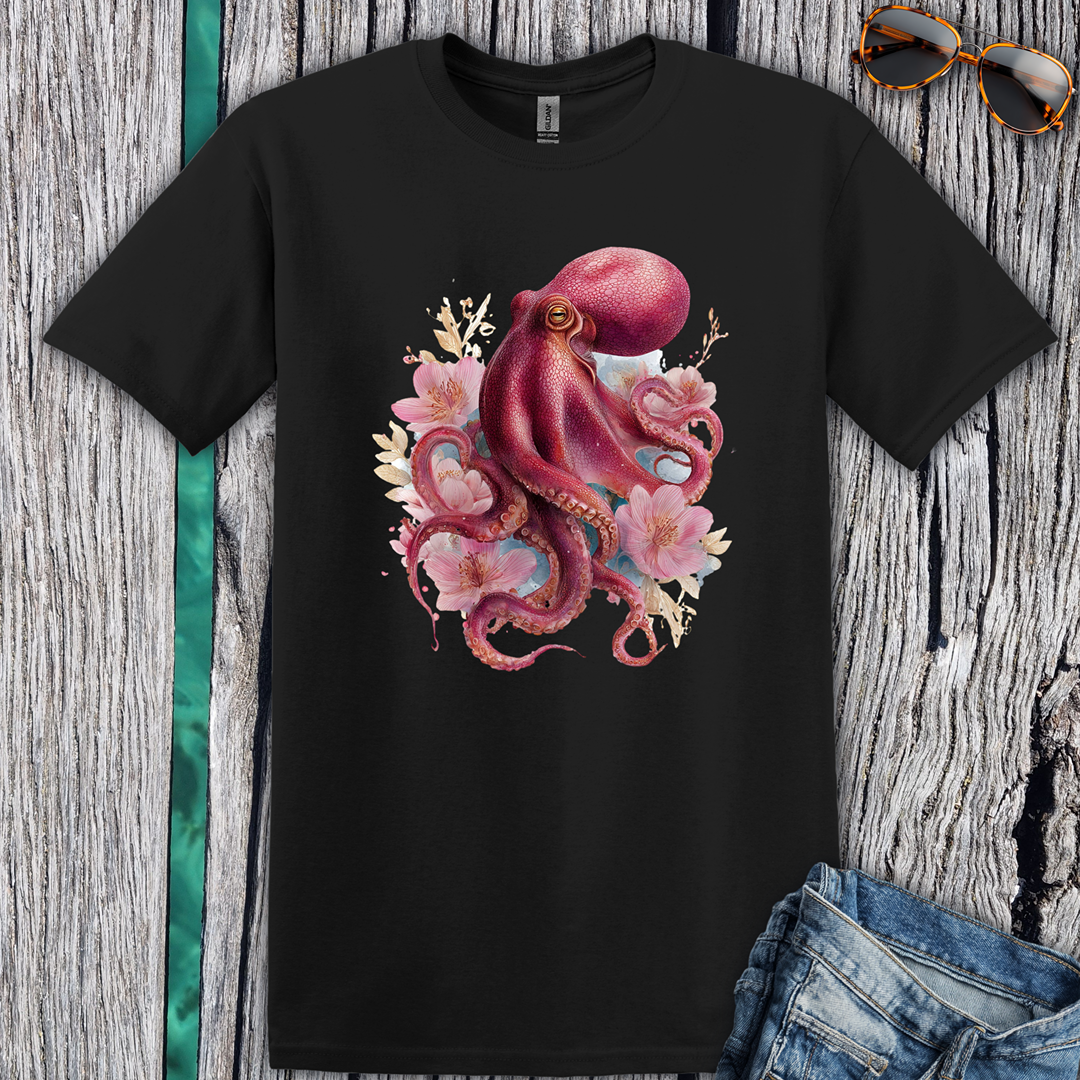 Boho Octopus Tee,
