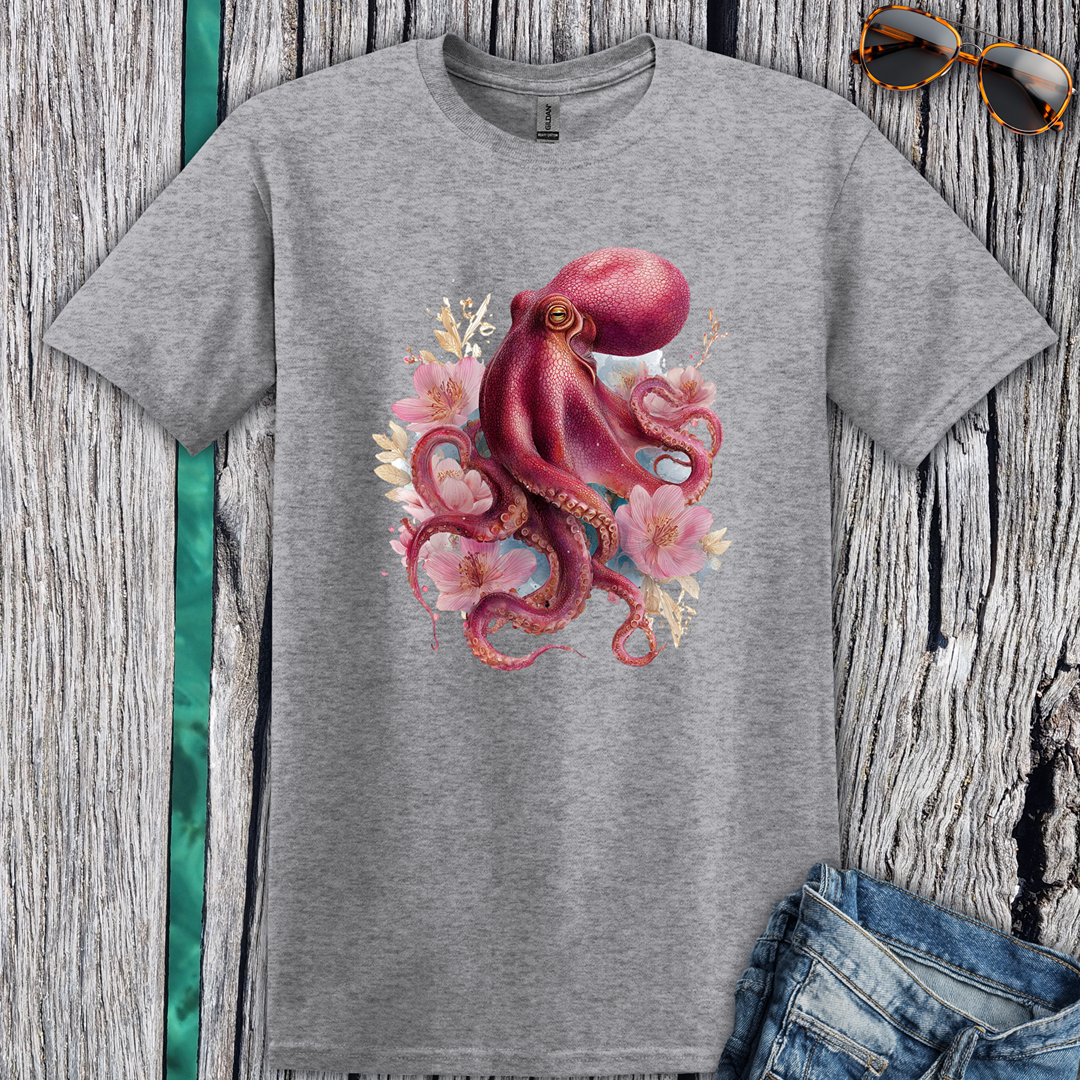 Boho Octopus Tee,