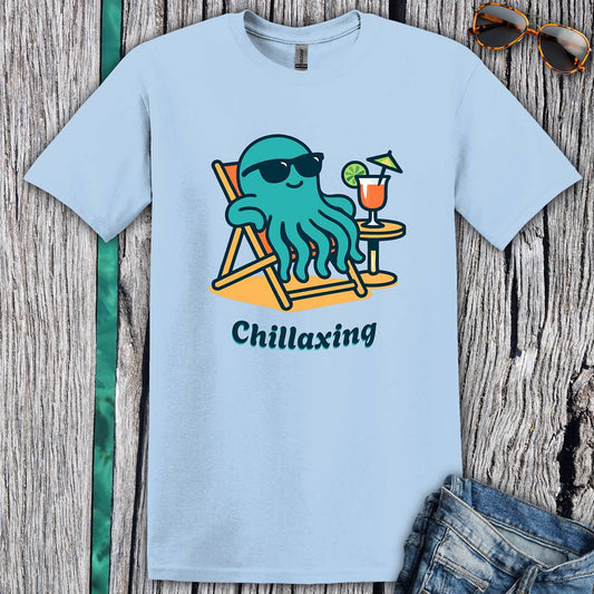 Chillaxing Octopus T-Shirt