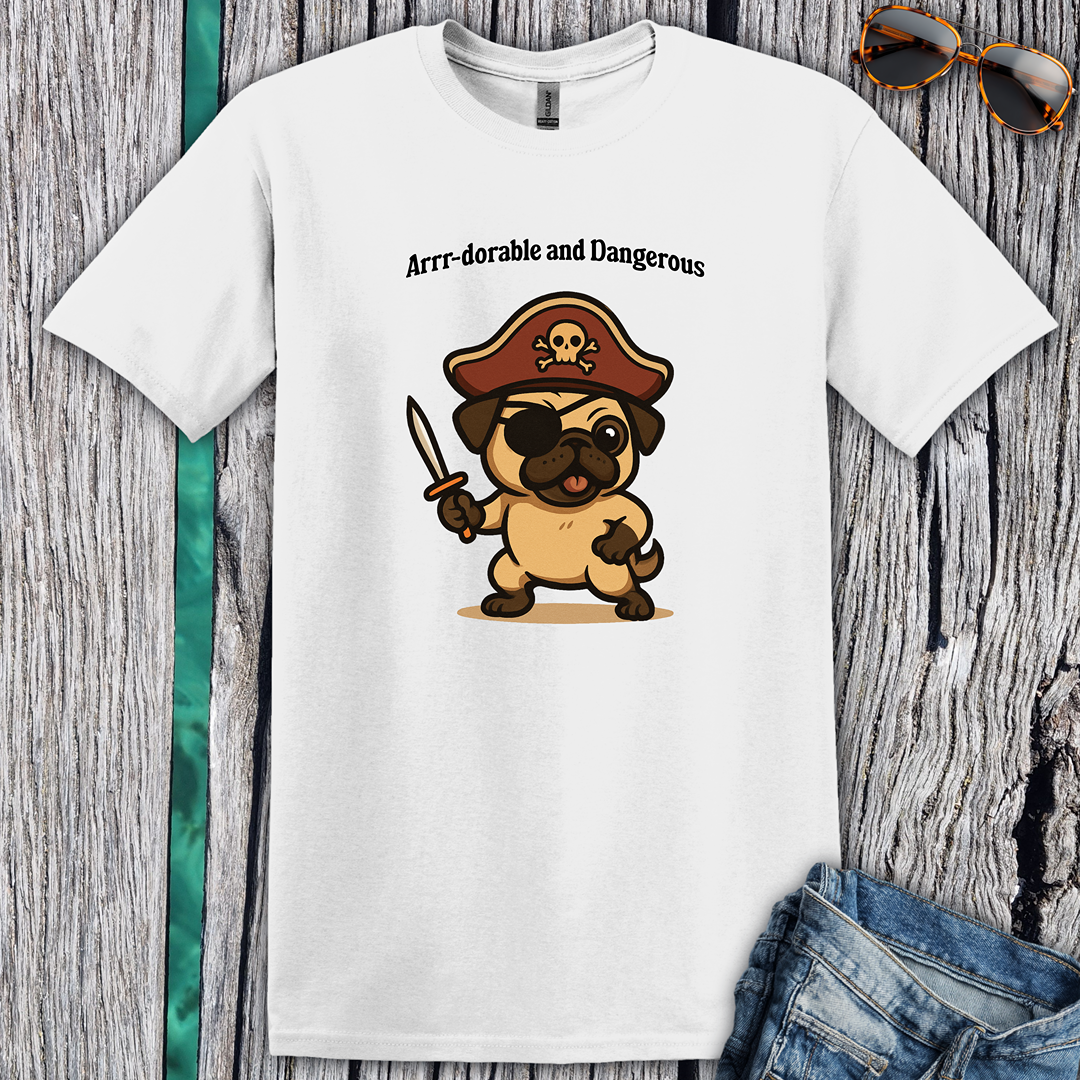 Pirate Pug T-Shirt