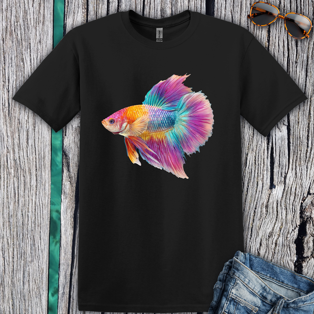 Colorful Betta Fish T-Shirt