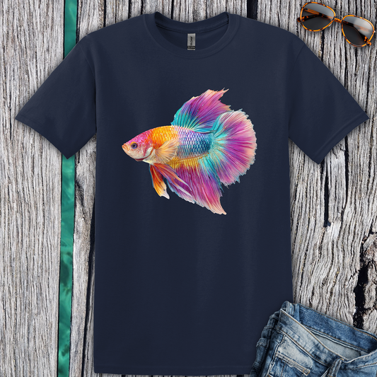 Colorful Betta Fish T-Shirt