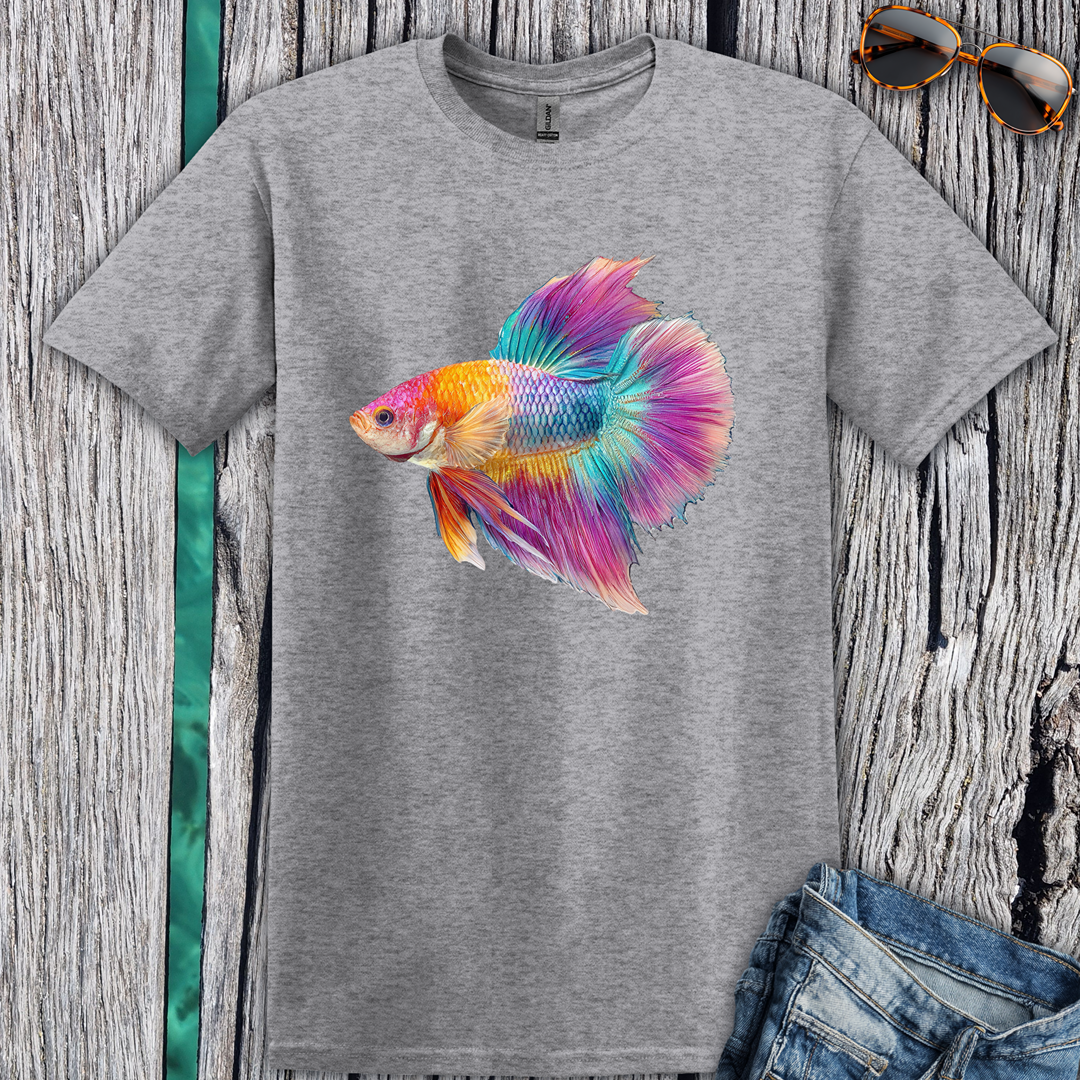 Colorful Betta Fish T-Shirt