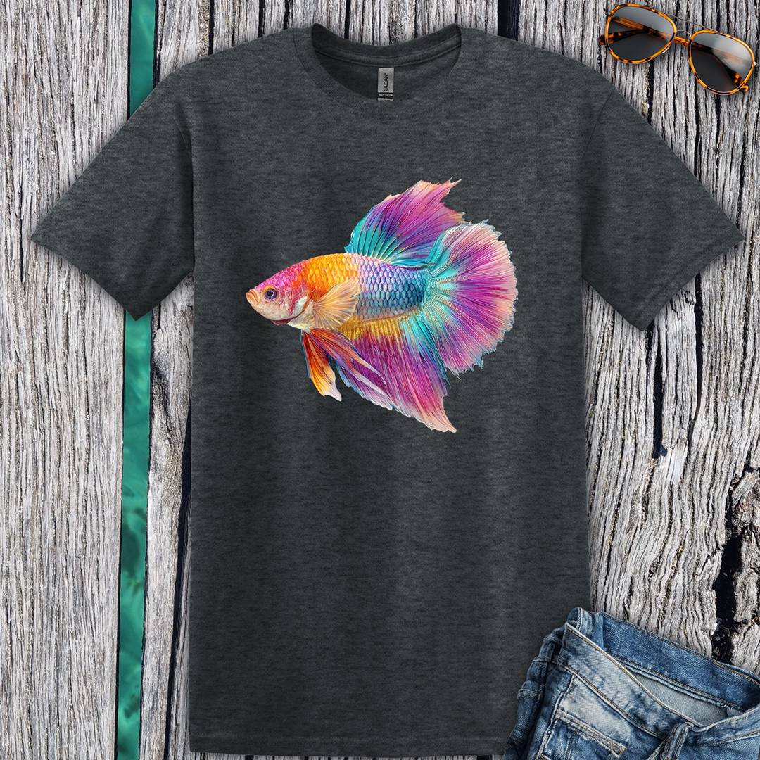 Colorful Betta Fish T-Shirt