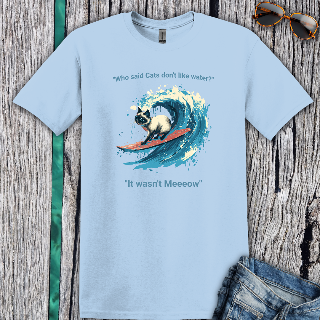 Surfing Cat T-Shirt