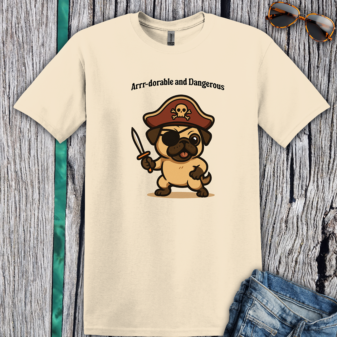 Pirate Pug T-Shirt