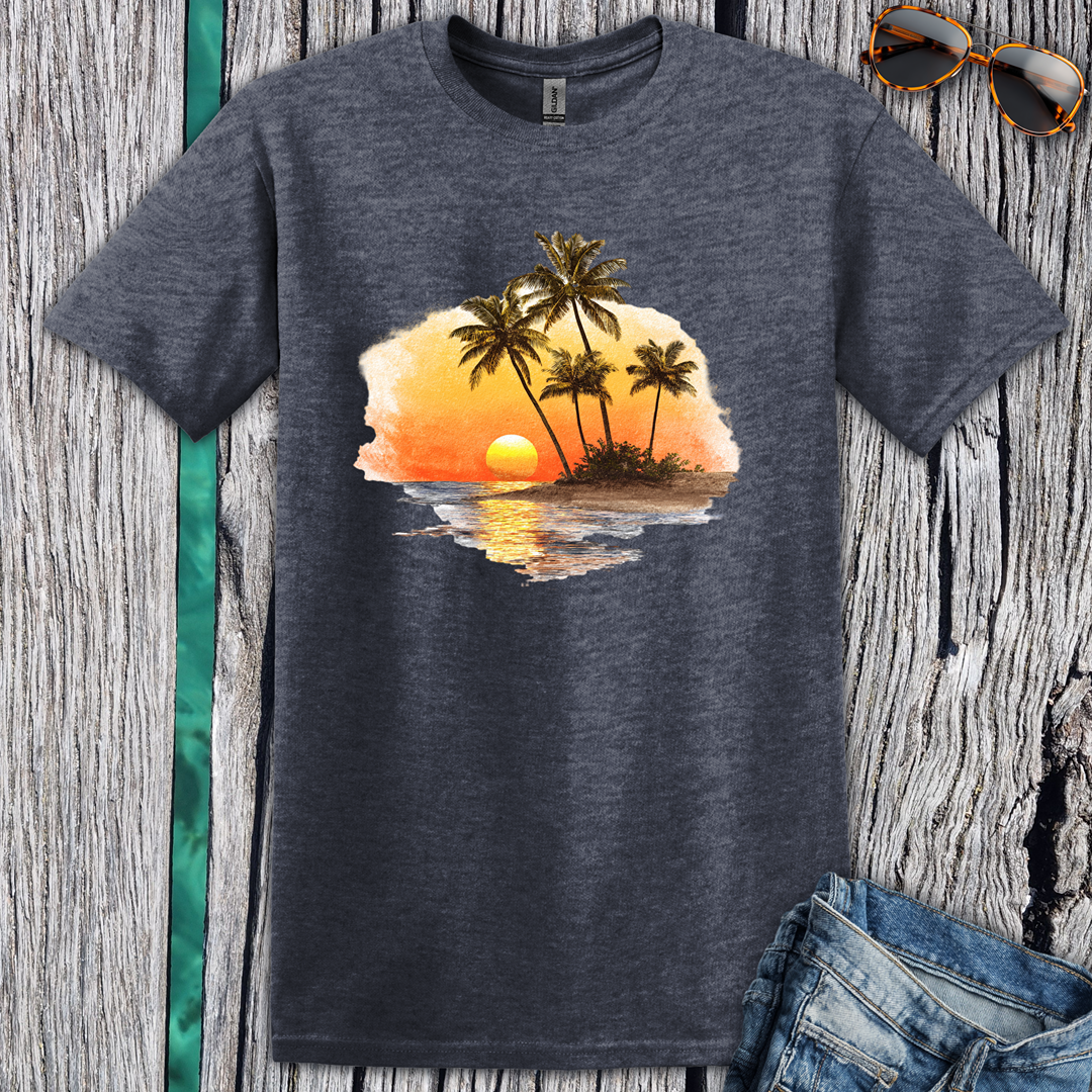 Sunset Palm Beach T-Shirt