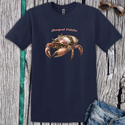 Steampunk Evolution Crab T-Shirt