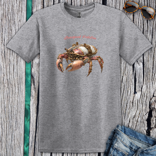 Steampunk Evolution Crab T-Shirt