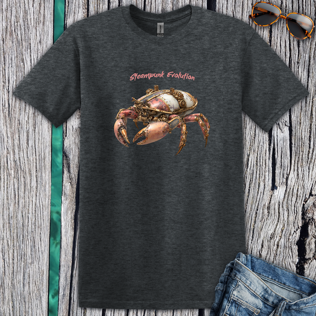 Steampunk Evolution Crab T-Shirt