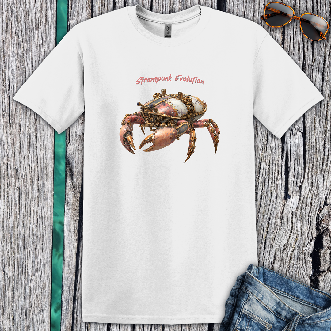 Steampunk Evolution Crab T-Shirt