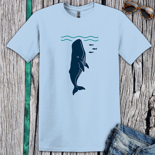 Sperm Whale Graphic T-Shirt