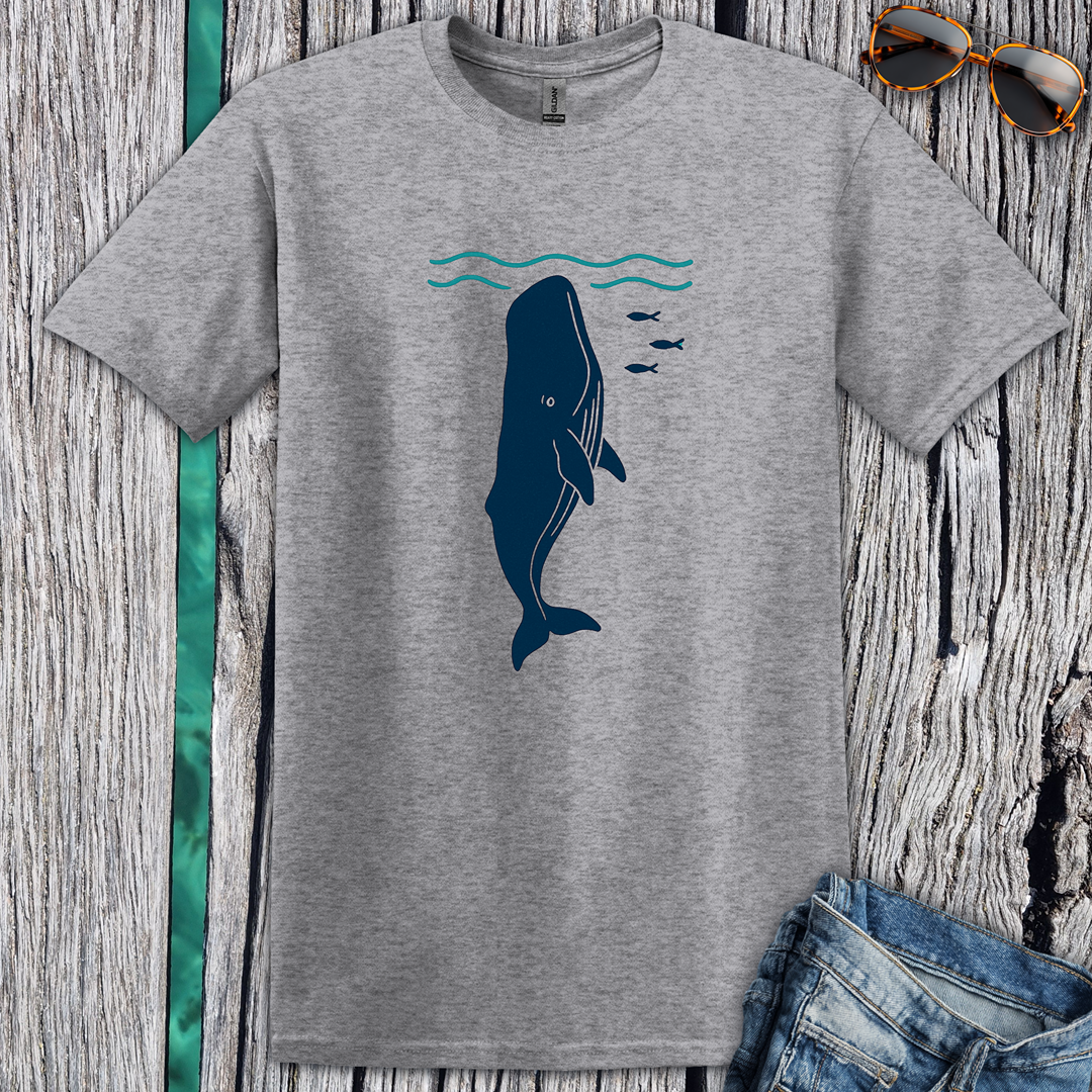 Sperm Whale Graphic T-Shirt