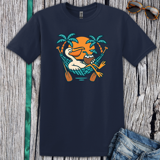 Relaxing Pelican T-Shirt