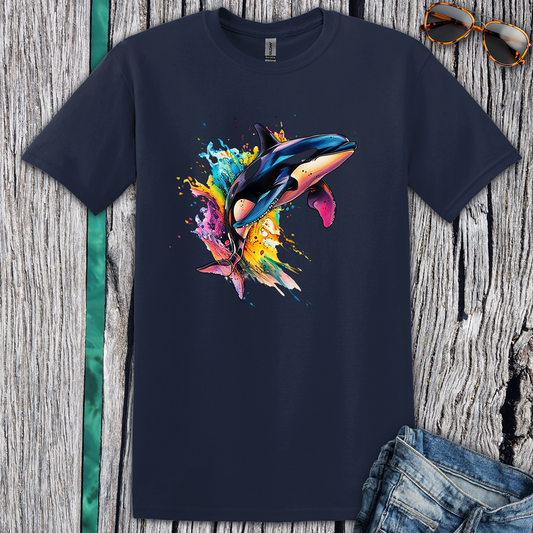 Vibrant Orca T-Shirt